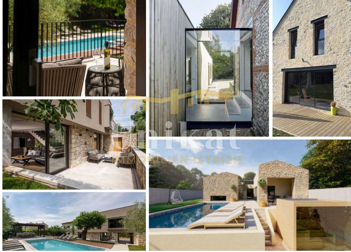 Villa con piscina immersa nella natura